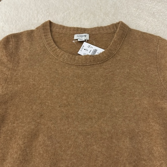 J Crew Sweater Dress in Extra Soft Yarn Camel Colored Dize M - Picture 6 of 9